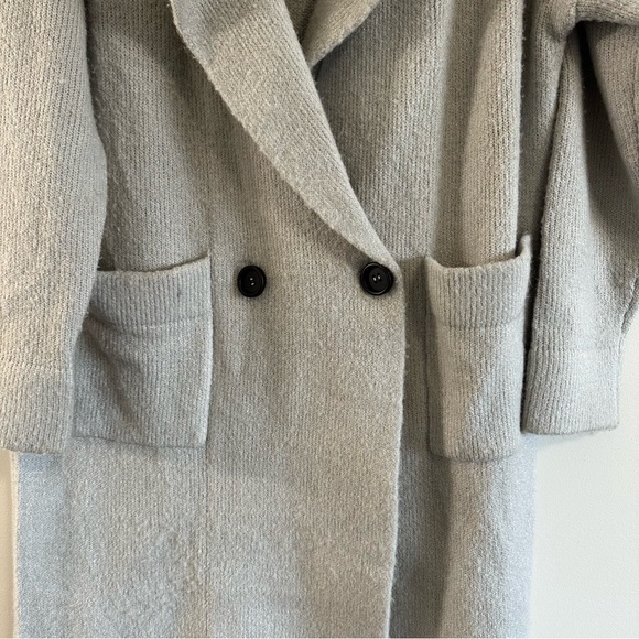 Show Me Your Mumu Melrose Sweater Jacket Grey Knit Small - Picture 5 of 11